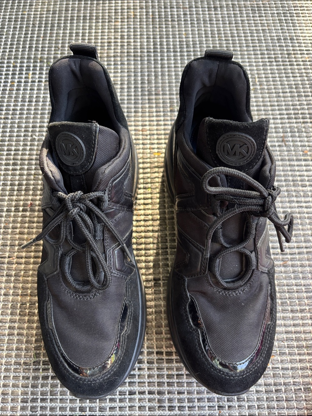 Michael Kors women platform sneaker.